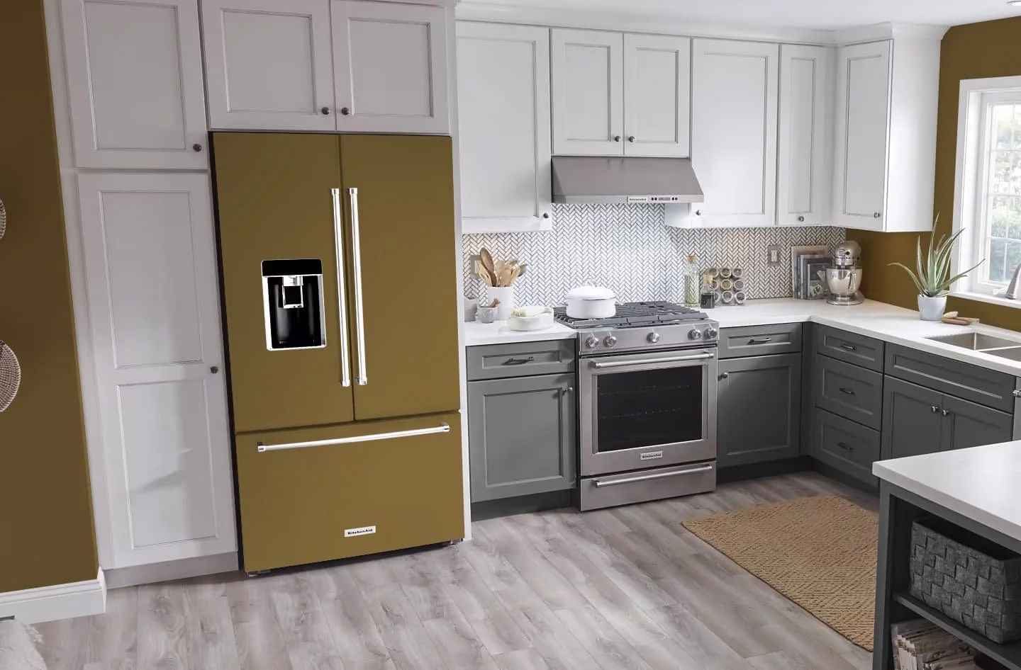 Bengal Grass SW 6411 Refrigerator Wrap